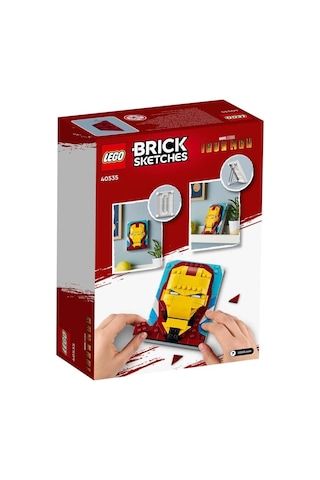 LEGO® Sketches 40535 Iron Man 200 Parça