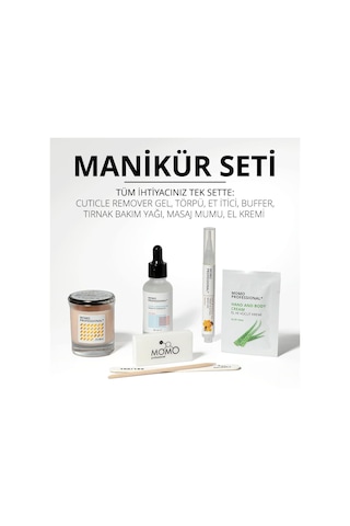 Momo Professional Manikür Seti, Tırnak Bakım Seti No.1