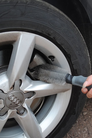 Otomobil Tekerlek Lastik Jant Temizleme Fırçası Detay Temizlik Fırça Cin699