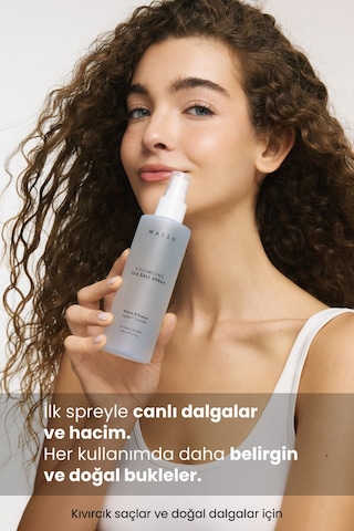 Matsu Volumizing Hacim Veren Doğal Dalga Deniz Tuzlu Spreyi 200 ml