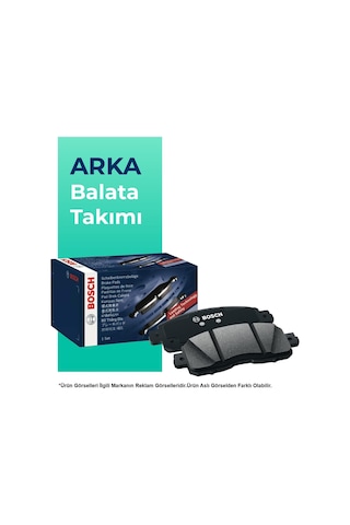 Bosch Kia Sportage Arka Fren Balata Takımı (2021-2025) Bosch Kia Sportage Arka Fren Balata Takımı (2021-2025)