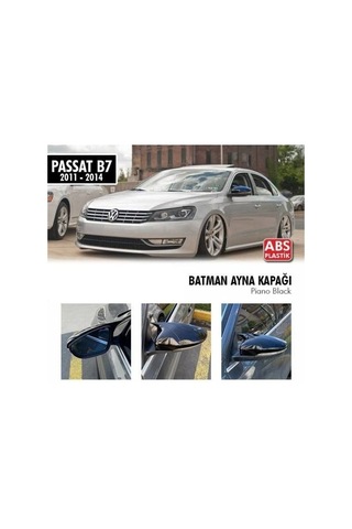 Volkswagen Passat B7 (2011 - 2014) Batman Yarasa Ayna Kapağı (parla