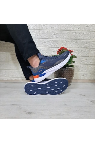 M.p 1603 Lacivert Kaymaz Rahat Koşu Erkek Spor Ayakkabı 001