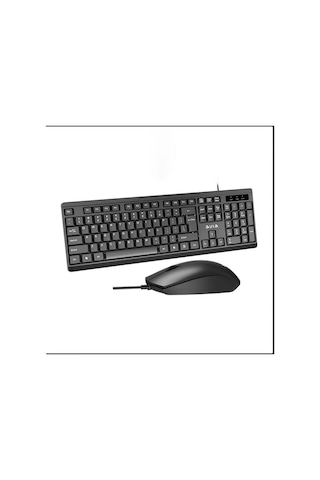 Miaxtreme Ac101 Kablolu Klavye Ve 1200 Dpı Optik Mouse Seti