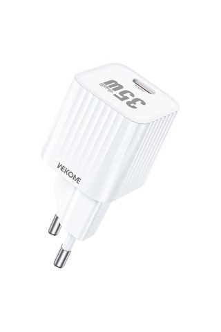 Wk Wp-u13 Cinsuy Hız Pd35w Tip-c Hızlı Şarj Cihazı, Fiş: Ab Fiş Beyaz Beyaz