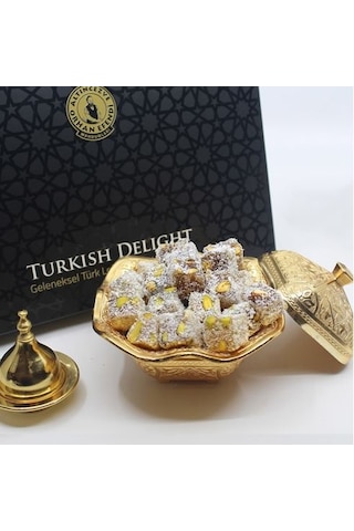 Altıncezve Orhan Efendi Çifte Kavrulmuş Antep Fıstıklı Hindistan Cevizli Lokum 200 G