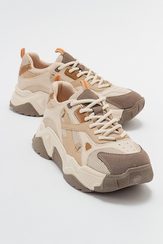 Luvishoes Lecce Bej-kahve Kadın Spor Ayakkabı Bej - Kahverengi