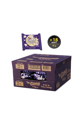 Eti Gong Mısır ve Prinç Patlağı 18 x 40 G