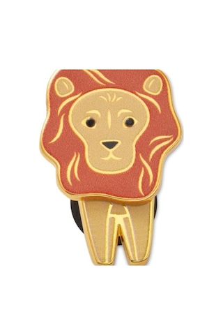 Jibbitz Enamel Lion Unisex Metal 10015526 1-15324 Çok Renkli