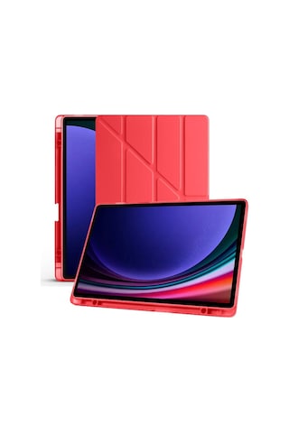 Galaxy Uyumlu Tab S6 Lite 10.4 P610/p617/p620 Uyumlu Premium Kalemli Smart Stand Kılıf Kapaklı Kılıf
