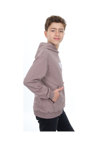 Toontoy Erkek Çocuk Nakışlı Sweatshirt Acı Kahverengi