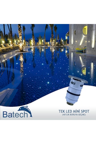 Batech Tek Led Mini Spot Havuz Lambası