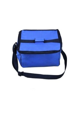 Soğuk Tutucu Termos Çanta Piknik Seyahat Çantası Isı Yalıtımlı Çanta Piknik Kamp Plaj Buzluğu Mavi