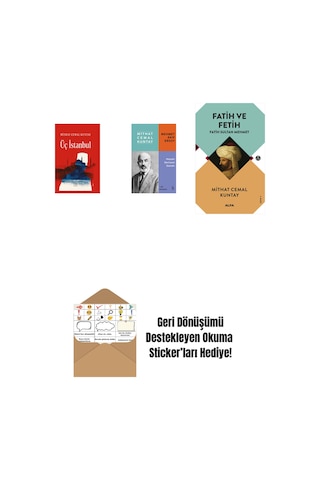 Üç İstanbul Ciltli + Mehmet Âkif Ersoy - Hayatı Seciyesi Sanatı + Fatih Ve Fetih + Okuma Sticker'ları