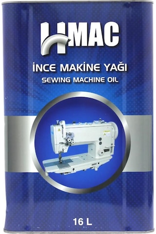 H-Mac İnce Makine Yağı Dikiş Makinesi Yağı 16 L
