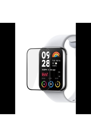 Newface Xiaomi Smart Band 8 Pro Polymer Nano Ekran Koruyucu - Şeffaf