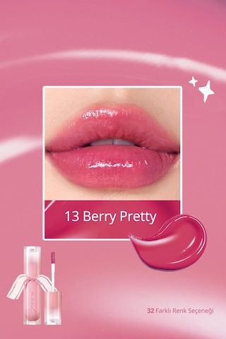 Perıpera Ink Mood Glowy Tint 13 Berry Pretty Peritage Berry Pretty