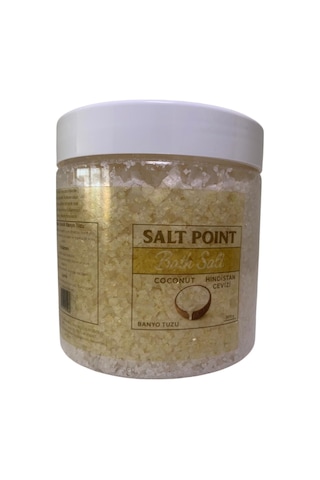 Hindistan Cevizli Banyo Tuzu 500 Gr , Arındırıcı Ve Doğal Cilt Bakımı