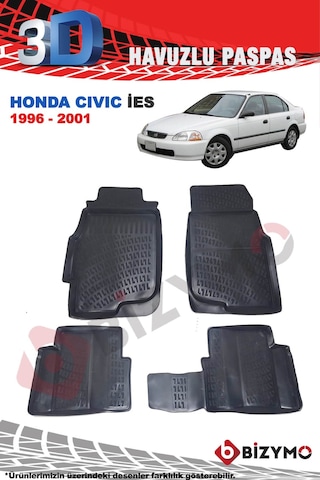 Honda Civic Sedan Ies 1996-2001 3D Paspas Takımı Bizymo