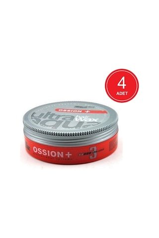 Morfose Ossion Ultra Aqua Gel Wax Kırmızı 4 x 150 ML