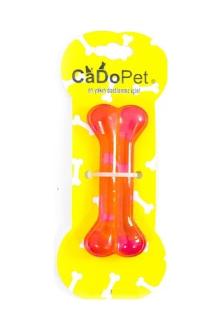 Cado Pet 4 x 14 CM Dental Dişlik Köpek Oyuncağı Çok Renkli