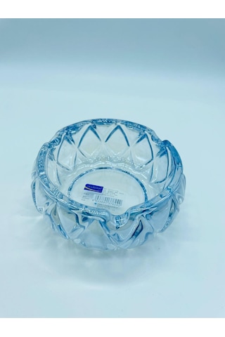 Delisoga Marka Kristal Cam Yuvarlak Küllük //10cm
