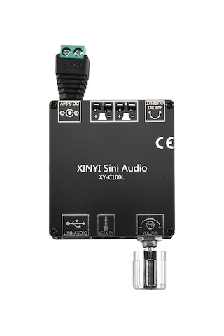 Vkemall Xy-c100l Xınyısiniaudio 100w İkili Sesli 360 Derece Bluetooth Dijital Güç Amfi Kartı