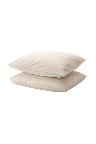 Ikea Dvala 2'li Yastık Kılıfı 50 X 60 Cm Bej