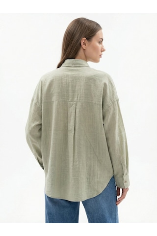 LOFT Loose Fit Kadın Gömlek U.kol Lf2042160 Q1.v1 Çok Renkli