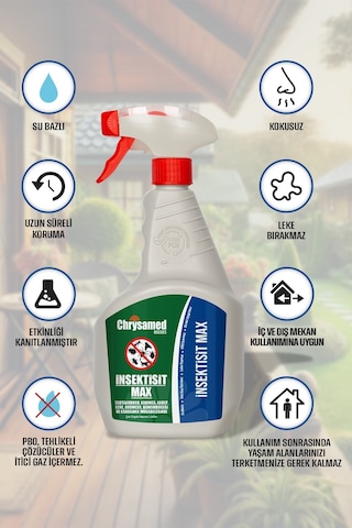 Chrysamed Max Böcek İlacı 1 L