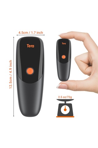 Tera 1300 Kablosuz 1d 2d Qr Barkod Okuyucu