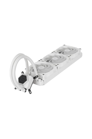 Silverstone Sst-pf360w-argb-v2 Argb Intel-amd Uyumlu,360mm Radyatörlü, Sıvı İşlemci Soğutucu Beyaz