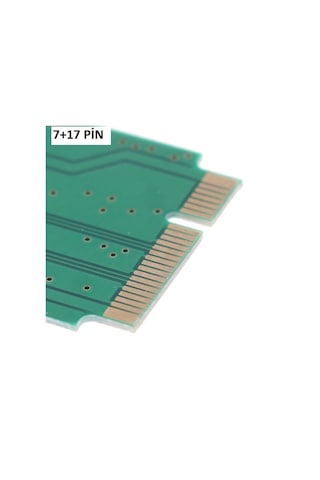 Ngff Ssd 2012 Apple Uyumlu MacBook Ssd Çevirici M2 Ngff Ssd 7+17 Pin Ssd Çevirici