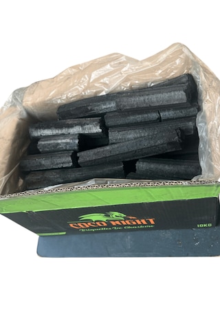 Coco Night Briket Delikli Mangal Kömürü 10 KG