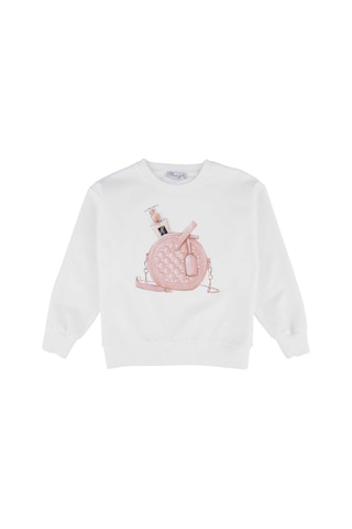 Bestkids Kız Çocuk Baskılı Sweatshirt 2-6 Yaş 001