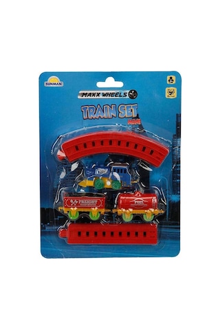 2559 Maxx Wheels Mini Tren Seti 11 Parça -sunman - Izbp-889765 1 Adet