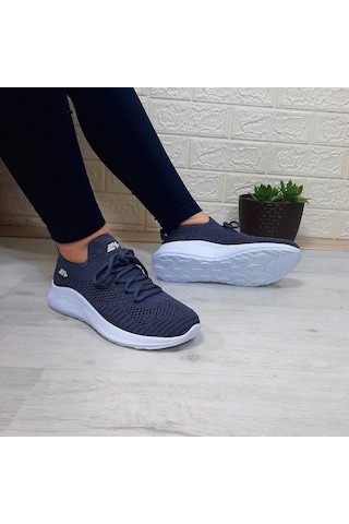 M.p 1501 Füme Renk Fuspetli Rahat Ve Hafif Bayan Spor Ayakkabı 001