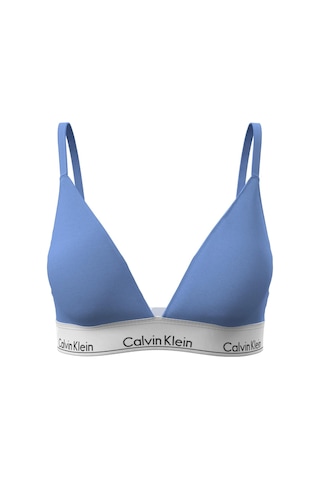 Calvin Klein Lightly Lined Askılı Üçgen Bralette Mavi Sütyen-14673