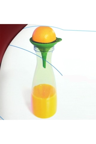 Hazneli Plastik Narenciye Portakal Limon Sıkacağı Sıkma Aparatı Plastik Diğer