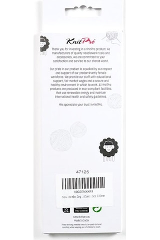 Knitpro Zing 3 Mm 80 Cm Misinalı Şiş Sabit Yuvarlak Örgü Şiş 47125