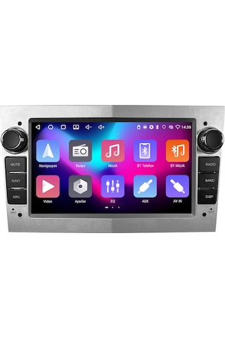 Opel Astra H Android Multimedya Sistemi 2005-2014 Crv-4920rd 7"