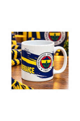 Mgm Sportif Fenerbahçe Lisanslı Taraftar Seramik Kupa Sarı Lacivert