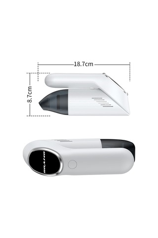 Sones Taşınabilir El Tipi Katlanır Elektrikli Süpürge Beyaz