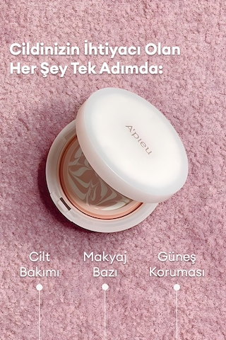 Ton Eşitleyici Aydınlatıcı & Nemlendirici Makyaj Bazı Cushion A'pıeu Waterlock Skin Care Primer Pink