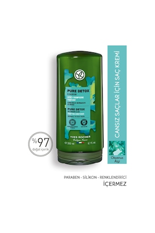 Yves Rocher Yağlı Saçlar İçin Arındırıcı Detoks Etkili Saç Kremi 200 ML