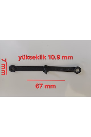 Luluyen Siyah 100 Adet Plastik Kilit Klips 67mm Güvenlik Etiket Trim Sabitleyici Askı Paket Kilidi Tek Kullanımlık