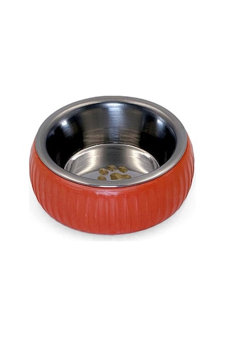 River World 250 Ml'lik Organik Seramik Evcil Hayvan Mama Kabı Kiremit Renkte