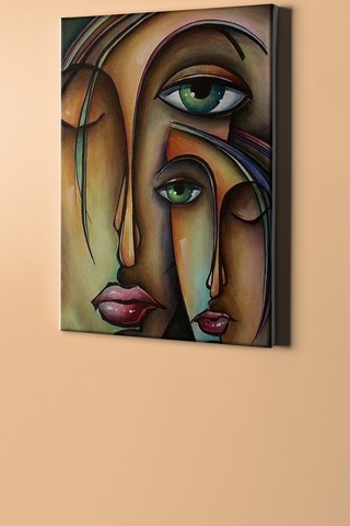 Webstyle Sayılarla Boyama Seti Kasnaklı Silüet 50 X 65 Cm
