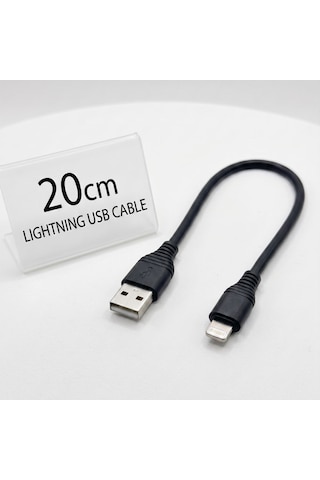 20cm Kısa Lightning Şarj Kablosu, Powerbank Uyumlu Taşınabilir 2.4a Hızlı Şarj Cihazı, Ekstra Dayanıklı Lightning Usb Kablo 20cm Kısa Lightning Şarj Kablosu, Powerbank Uyumlu Taşınabilir 2.4a Hızlı Şarj Cihazı, Ekstra Dayanıklı Lightning Usb Kablo