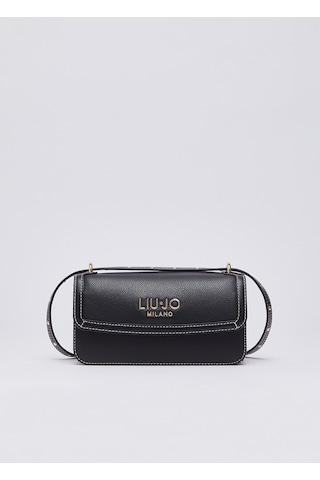 Liu.jo Aa6073e1012 Leather Kadın Omuz Çantası Siyah